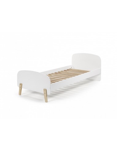 Pine Wood et MDF pour enfants Kiddy White, 200 x 90 cm Véritable concentré