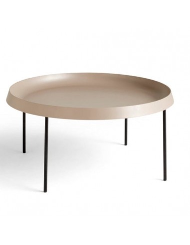 TULOU COFFEE TABLE / BLACK / MOCCA Ø75 - Hay Toutes les collections ici