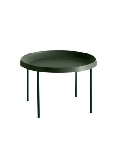 TULOU COFFEE TABLE / DARK MOSS - MATT GREEN  Ø55 - Hay hantent personnes