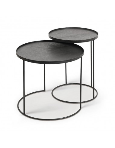 ROUND TRAY SET DE TABLES D'APPOINT - Ethnicraft vente chaude votre 