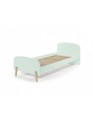 Pin et MDF Lit en bois pour Kiddy Verde Mint, 200 x 90 cm Profitez des Offres !