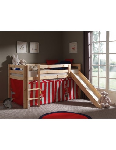 Pin de plancher en bois avec enfants naturels pino chucky, 200 x 90 cm sur le site 