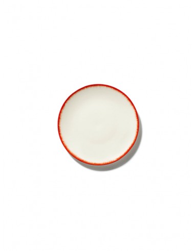 SET 2 ASSIETTES DÉ OFF-WHITE/RED - D14 - Serax livraison gratuite