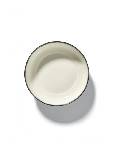 SET 2 ASSIETTES HAUTE DÉ OFF-WHITE/BLACK - D18,5-Serax online