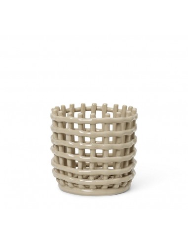 CERAMIC BASKET SMALL - 3 coloris - Ferm Living la livraison gratuite