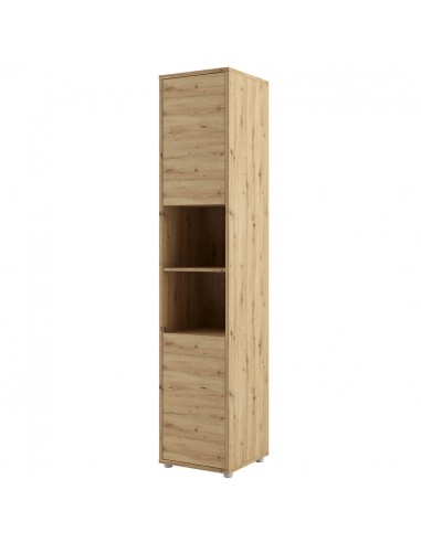 Armoire haute à 2 portes, BC08, Chêne Artisanal, L45xW46xH217 cm Comment ça marche