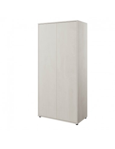 Armoire en bois clair à 2 portes, pour enfants et adolescents, Teen Flex TF01, l101xL55xH218 cm Jusqu'à 80% De Réduction