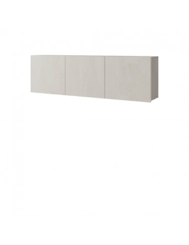 Armoire suspendue en bois à 3 portes, pour enfants et jeunes, Teen Flex TF09 Large, Gris, L150xW27xH45 cm outlet