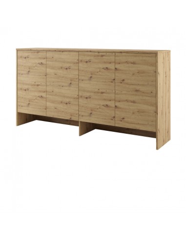 Armoire suspendue à 4 portes, en bois, BC11 Big Horizontal, Chêne Artisanal, L211xW46xH110 cm du meilleur 