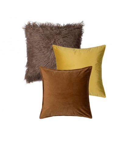 Collection Savane Jaune 3 coussins Livraison rapide