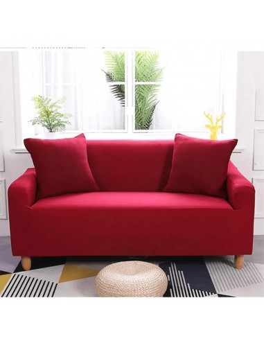 ROUGE - Housse universelle couleur unique pour canapé et fauteuil - Housse De France Les êtres humains sont 