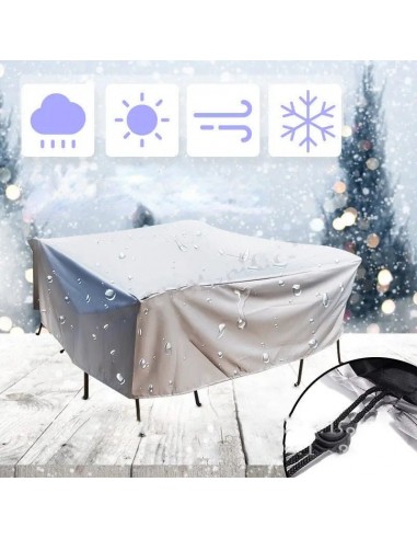 STONN - Couverture imperméable pour meuble de jardin, protège conte la neige, la pluie et autres intempéries soldes